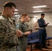 U.S. Marines and U.S. Navy Sailors Attend Church Service