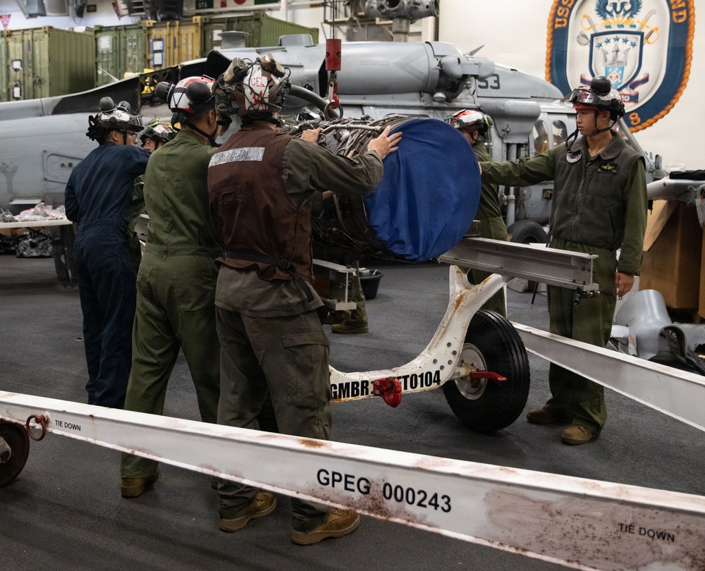 Marines Conduct Engine Maintenance Aboard MKI