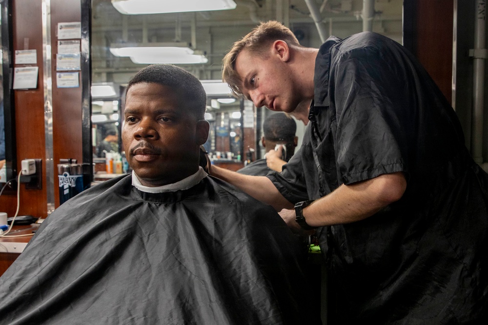 MKI Barber Shop with 13th MEU
