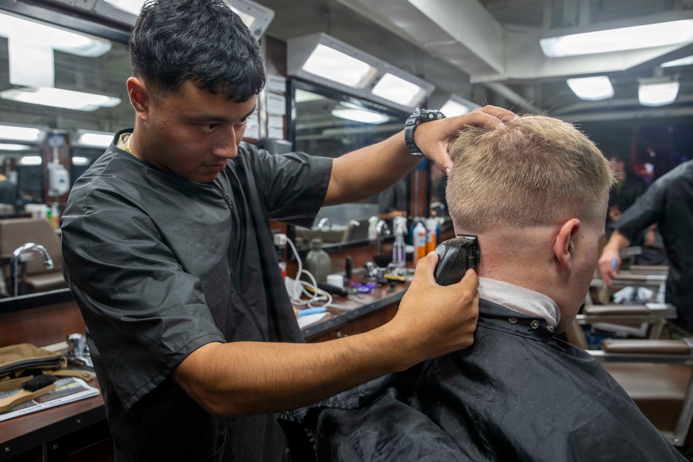 MKI Barber Shop with 13th MEU