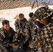 Marines with 2nd Bn., 1st Marines, visit the athletic trainer during AFX