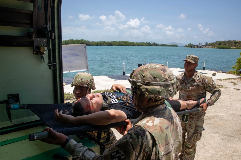 Task Force Medical Conducts CASEVAC Exercise at Naval Station Guantanamo Bay