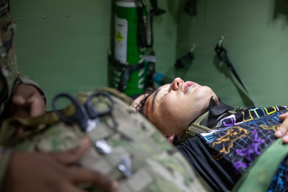 Task Force Medical Conducts CASEVAC Exercise at Naval Station Guantanamo Bay