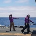 USS Makin Island Conducts Casualty Recieving Drill