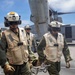 USS Makin Island Conducts Casualty Recieving Drill