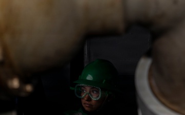 USS Makin Island Conducts a Replenishment-at-sea with USNS Guadalupe