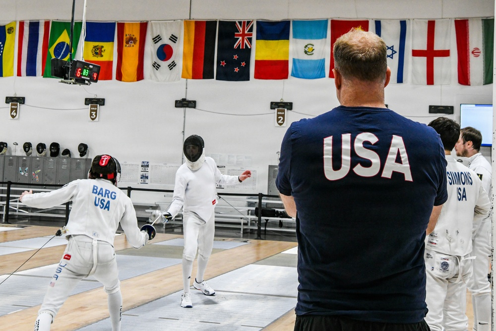 Reservist coaches men's olympic team