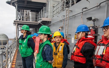 USS Makin Island Conducts RAS With USS Anchorage