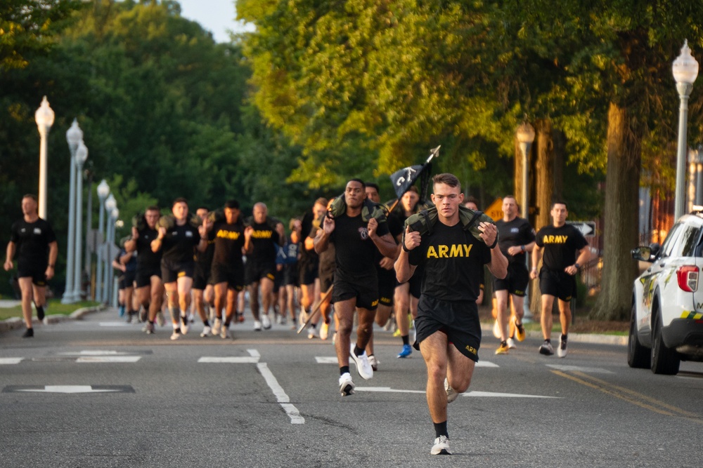 The Old Guard Starts Legacy Week Strong with Regimental PT