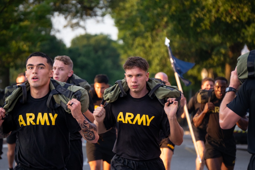 The Old Guard Starts Legacy Week Strong with Regimental PT