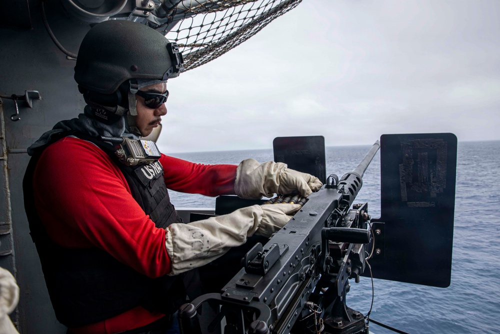 USS Makin Island Conducts Live-Fire Event