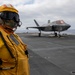 F-35B Prepares to Launch Off USS Makin Island