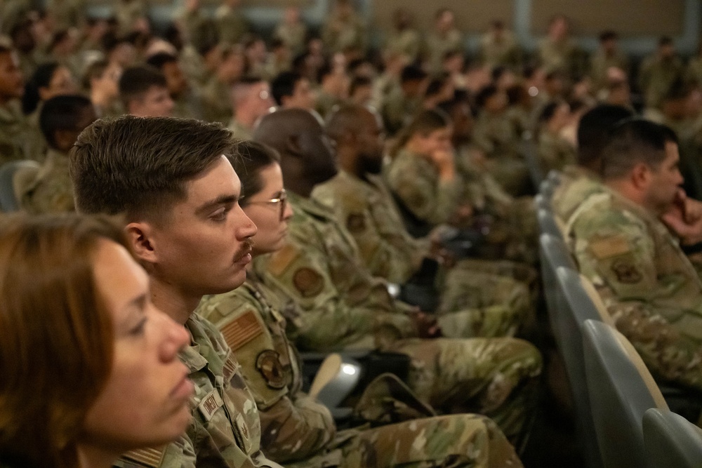 Col. Robert “Ripper” Sturgill holds first commander’s call