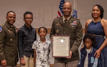 Col. Brandon Motte retirement