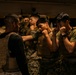 US Marine Conducts Martial Arts Program (MCMAP) Aboard USS Makin Island