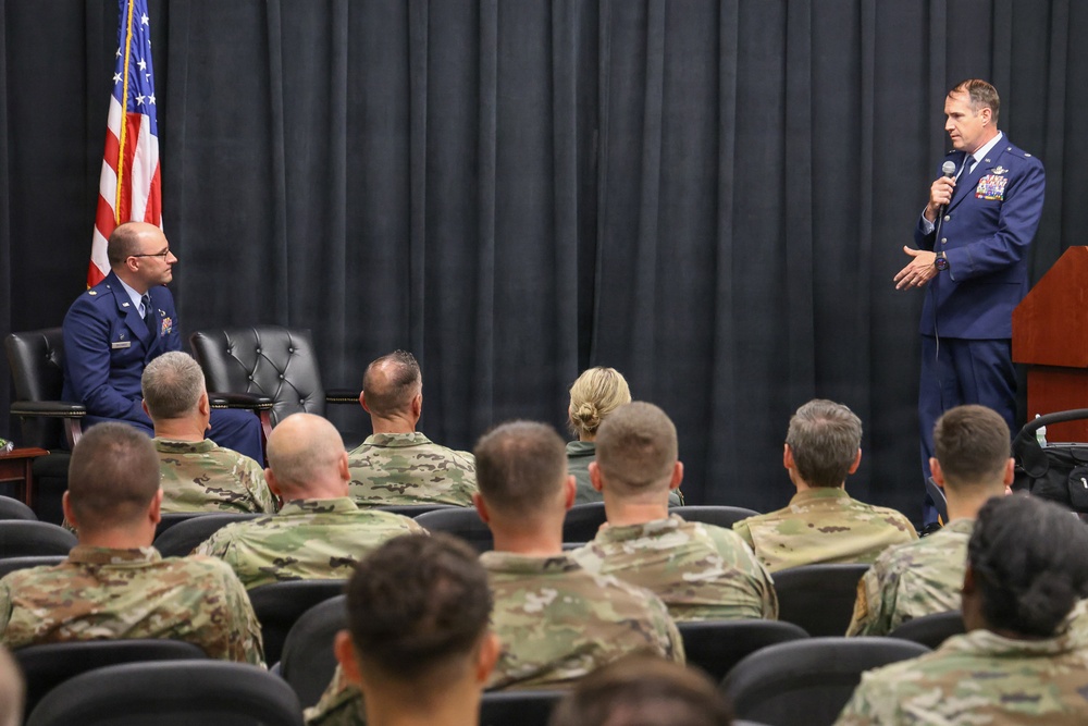 127th OSS commander promoted to lieutenant colonel