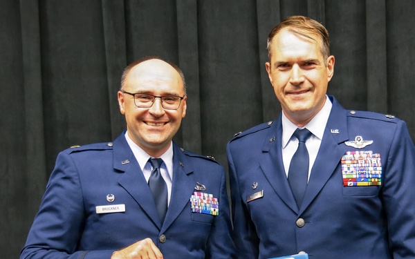 127th OSS commander promoted to lieutenant colonel