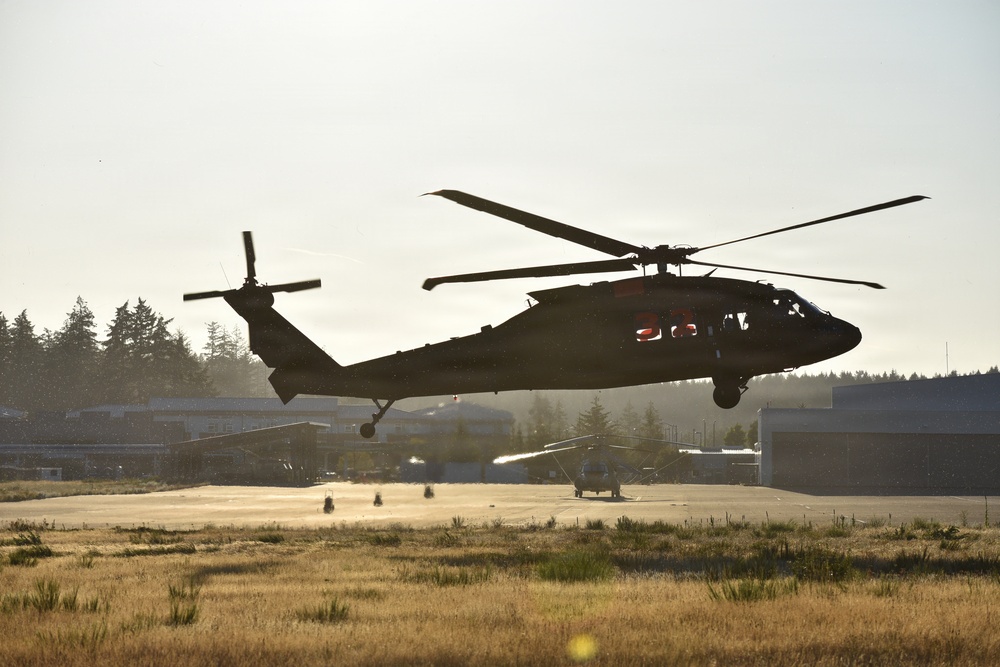 Washington National Guard Soldiers and Airmen Support Statewide Wildfire Response