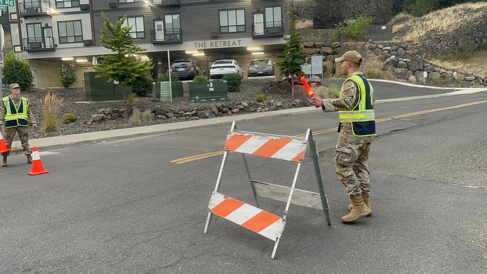 Washington Air National Guard Fire Support Deployment