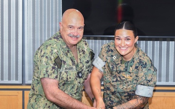 NMCCL holds Medical Service Corps 79th birthday cake-cutting