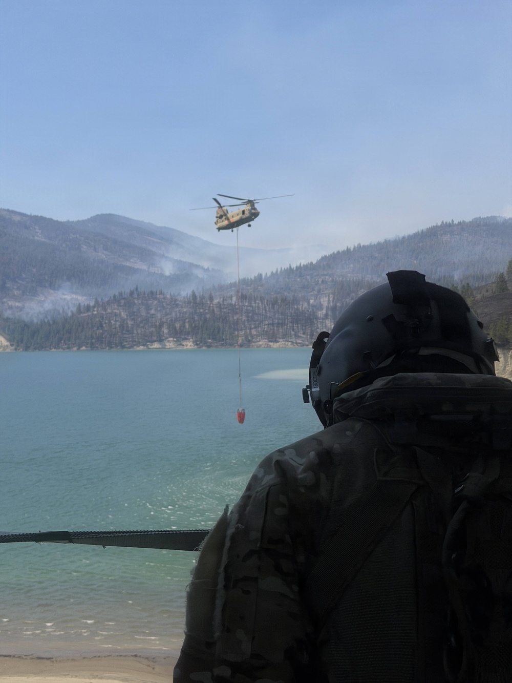Washington National Guard Soldiers and Airmen Support Statewide Wildfire Response