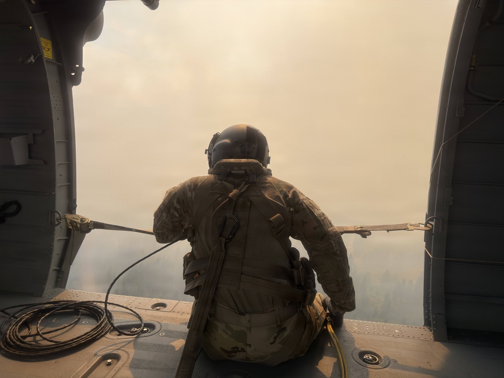 Washington National Guard Soldiers and Airmen Support Statewide Wildfire Response