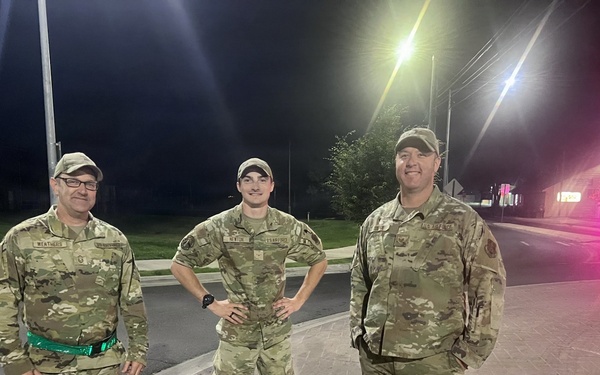 Washington Air National Guard Fire Support Deployment