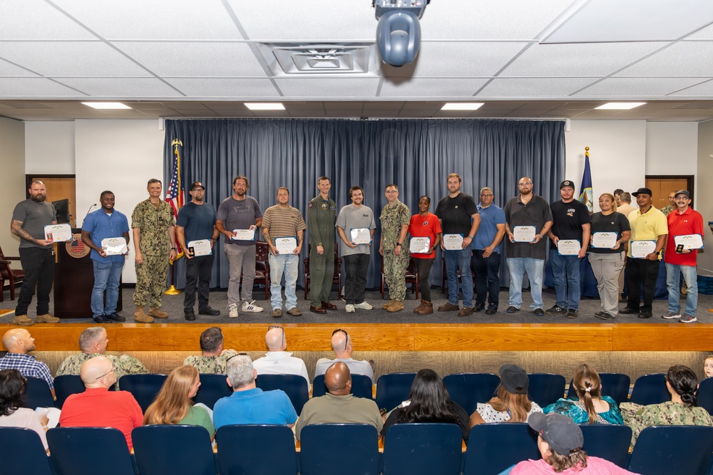 NNSY Celebrates Ford Flyaway Team Achievements and Dedication to the Mission