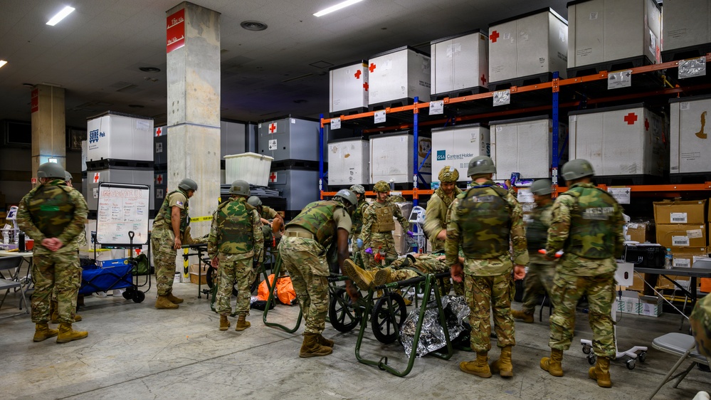 BB26-1: 18th MDG tests En-Route Patient Staging System