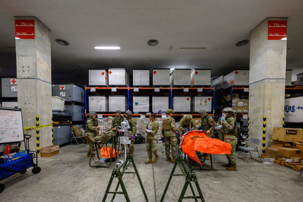 BB26-1: 18th MDG tests En-Route Patient Staging System