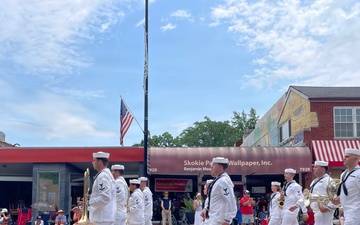 Navy Band Great Lakes Celebrates 4th of July in Skokie, IL