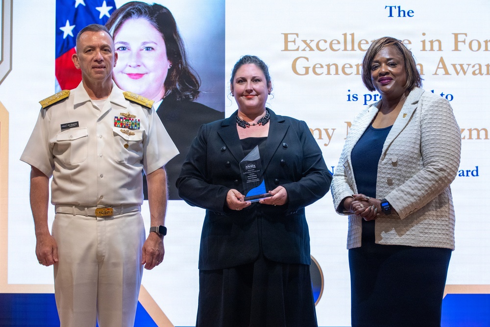 Two NNSY Employees Recognized During the 2025 NAVSEA Excellence Awards Ceremony