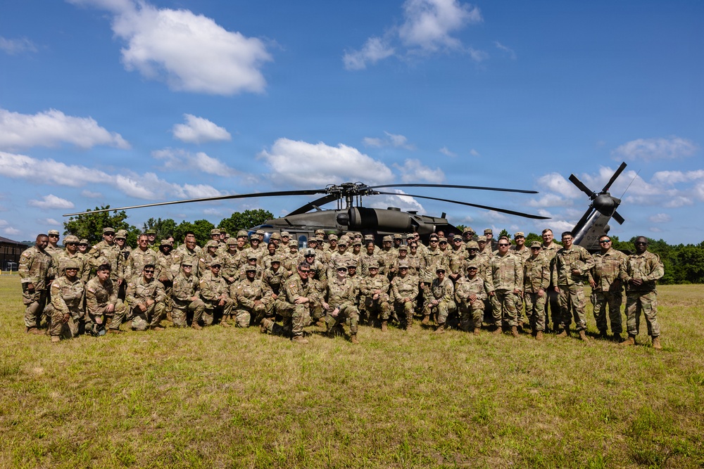 Army Reserve Soldiers conduct casualty evacuation training during WAREX 26
