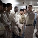 U.S. Marines and Sailors conduct a displacement drill