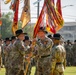 Maj. Gen. Thomas M. Feltey relinquishes command of the 1st Cavalry Division