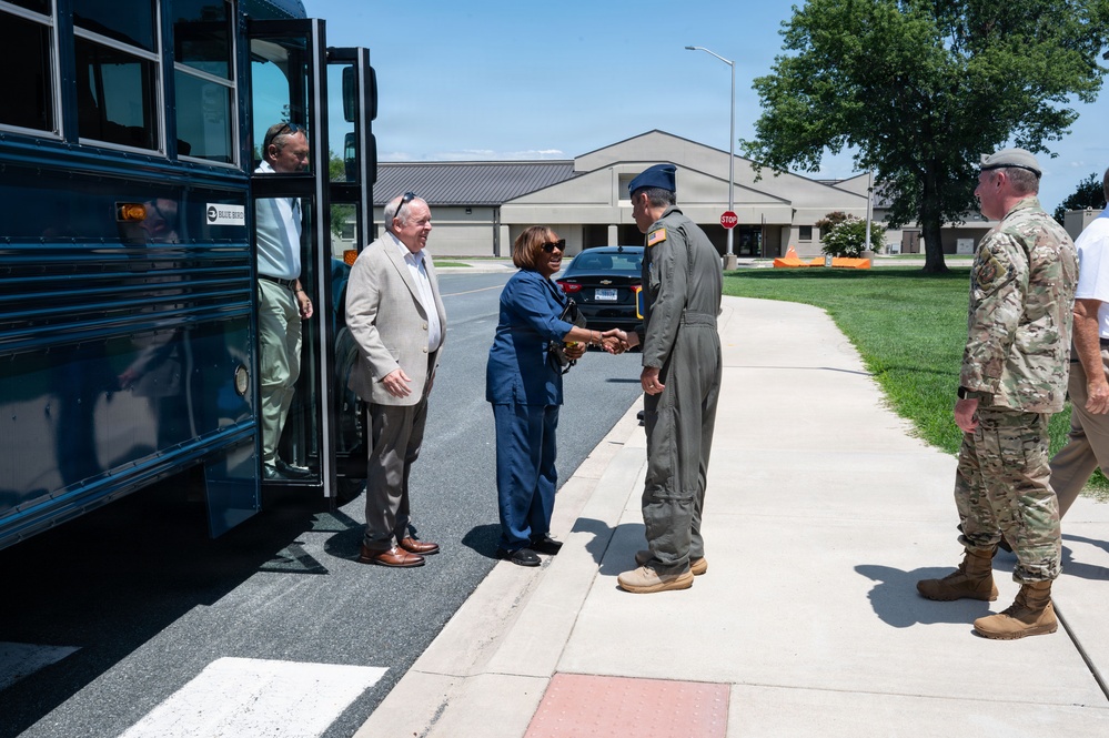 The Kent County Levy Court visits Dover AFB