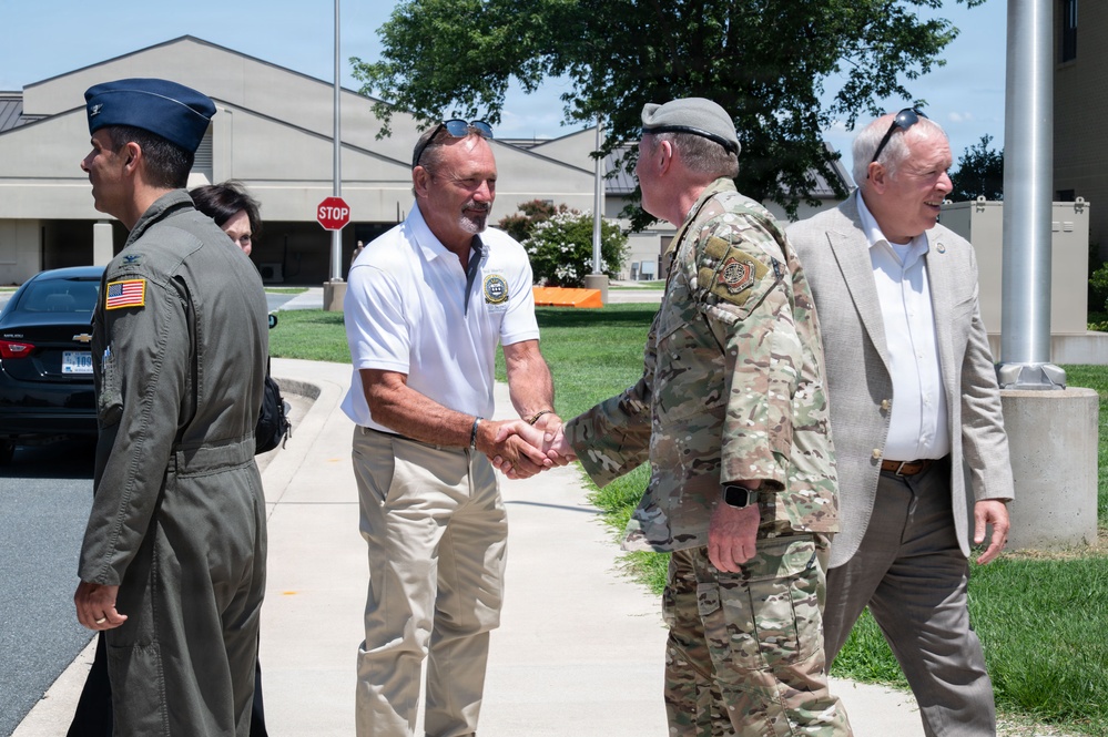The Kent County Levy Court visits Dover AFB