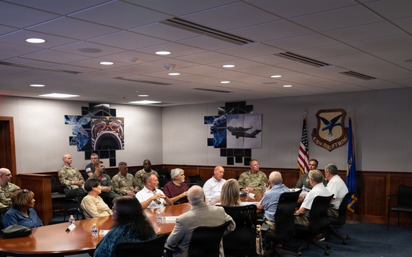 The Kent County Levy Court visits Dover AFB