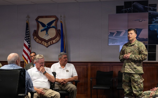 The Kent County Levy Court visits Dover AFB