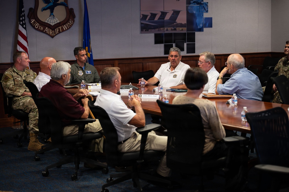 The Kent County Levy Court visits Dover AFB