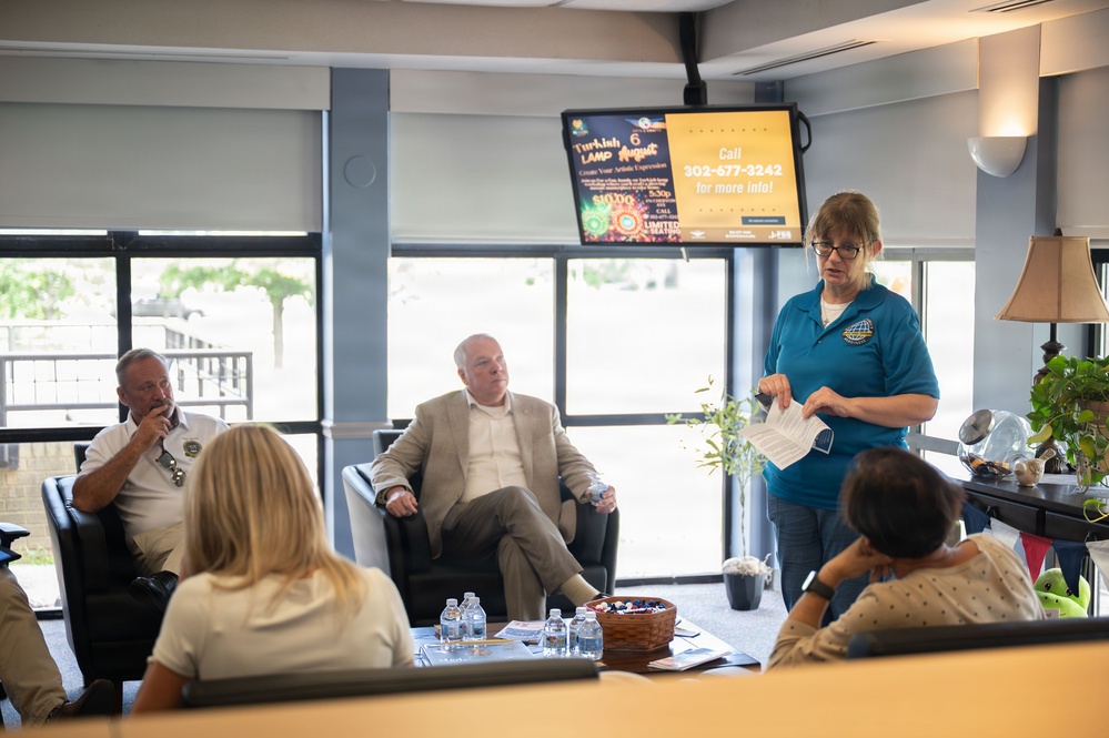 The Kent County Levy Court visits Dover AFB