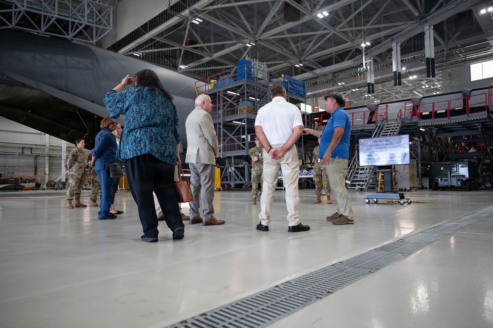 The Kent County Levy Court visits Dover AFB