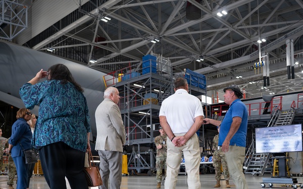The Kent County Levy Court visits Dover AFB