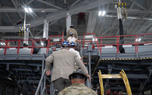 The Kent County Levy Court visits Dover AFB