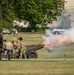 Maj. Gen. Thomas M. Feltey relinquishes command of the 1st Cavalry Division