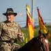 Maj. Gen. Thomas M. Feltey relinquishes command of the 1st Cavalry Division
