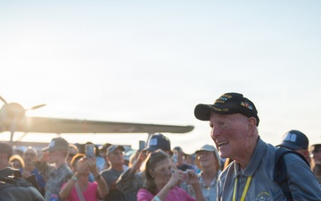 12th annual Yellow Ribbon Honor Flight arrives at EAA AirVenture Oshkosh 2026