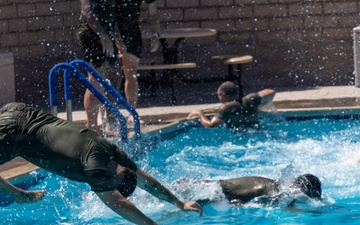 Marines Swim PT
