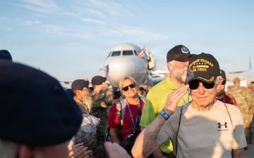 12th annual Yellow Ribbon Honor Flight arrives at EAA AirVenture Oshkosh 2026