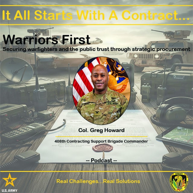 Contracting Forward: Where Tactical Success Starts with a Contract